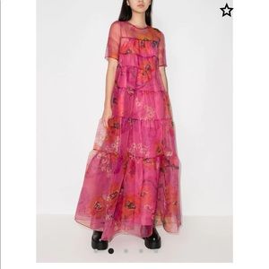 Staud Hyacinth Tiered Maxi Dress